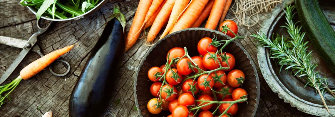 Healthy Organic Nutritional Garden Vegetables
